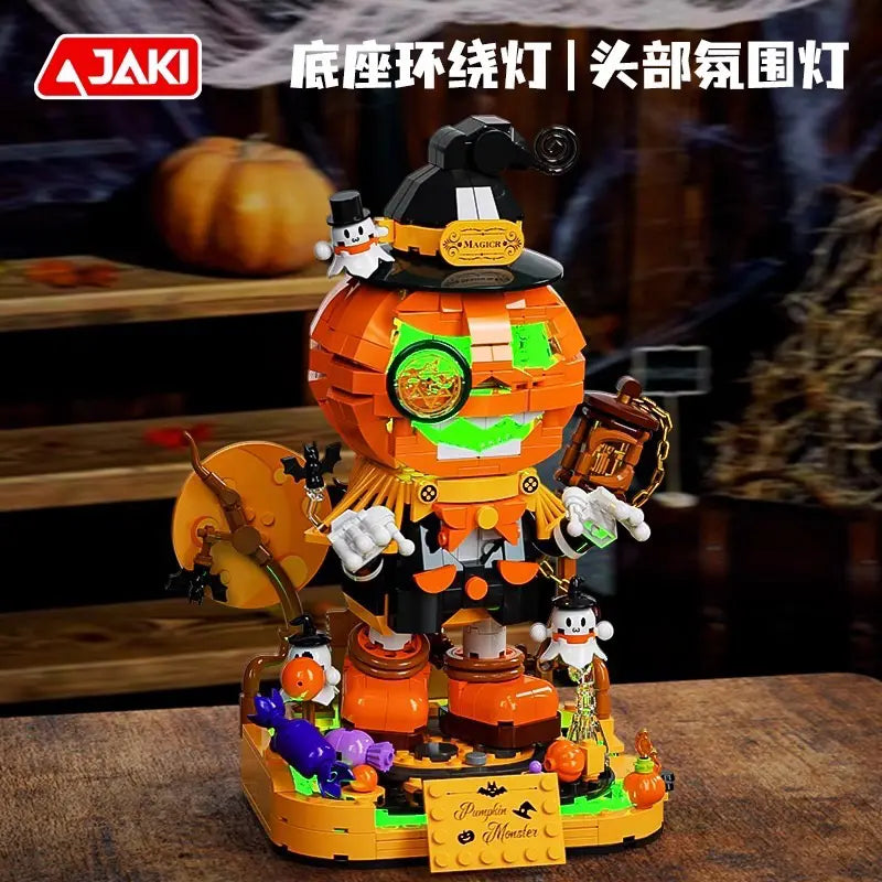 JAKI Maker POP – Halloween Pumpkin Elf Building Block Set