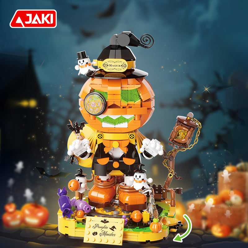 JAKI Maker POP – Halloween Pumpkin Elf Building Block Set