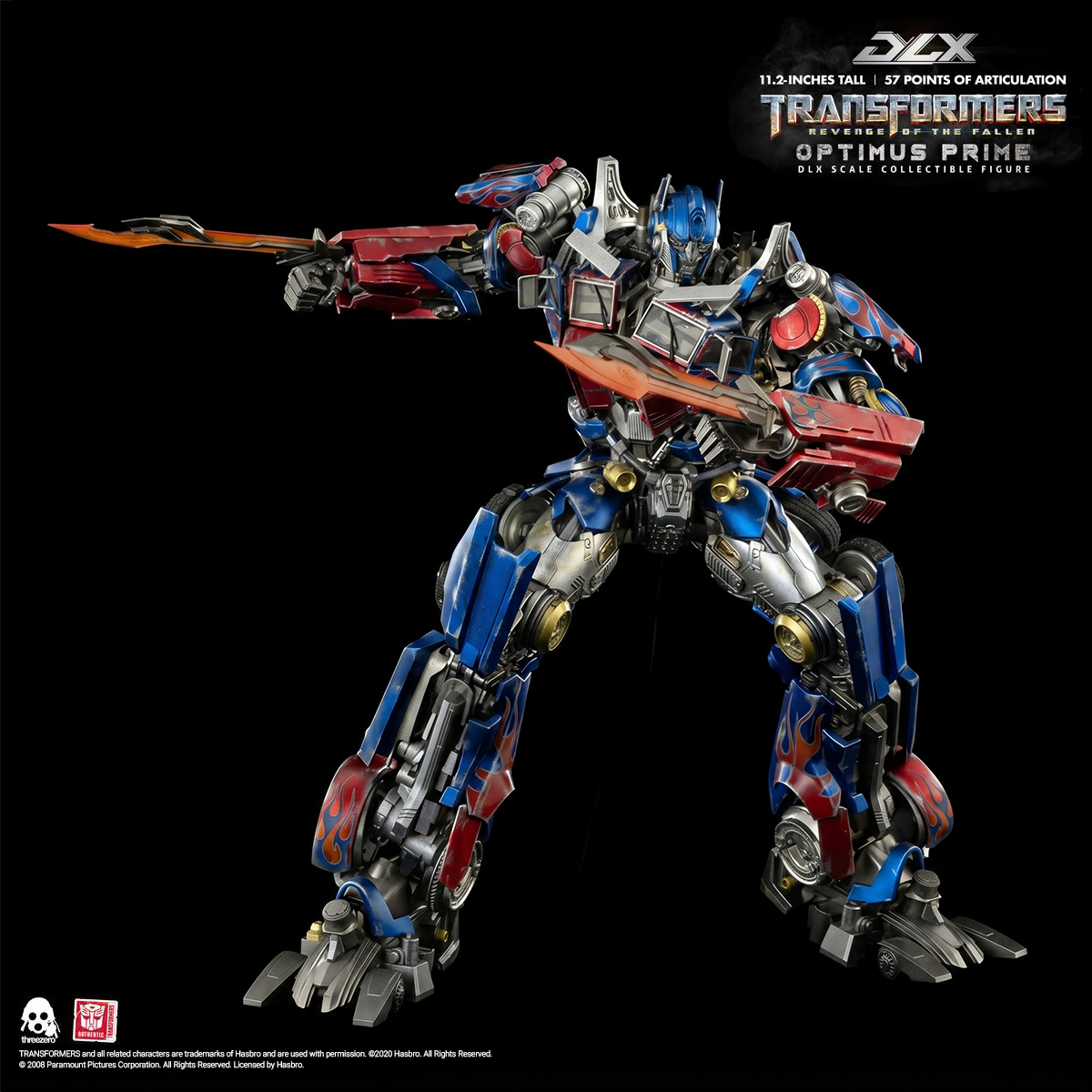 Transformers: Revenge of the Fallen – Optimus Prime DLX Scale Collectible Figure by Threezero
