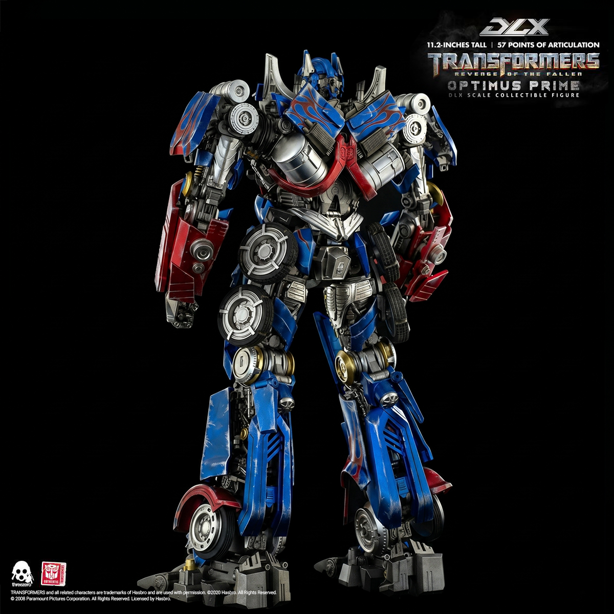 Transformers: Revenge of the Fallen – Optimus Prime DLX Scale Collectible Figure by Threezero