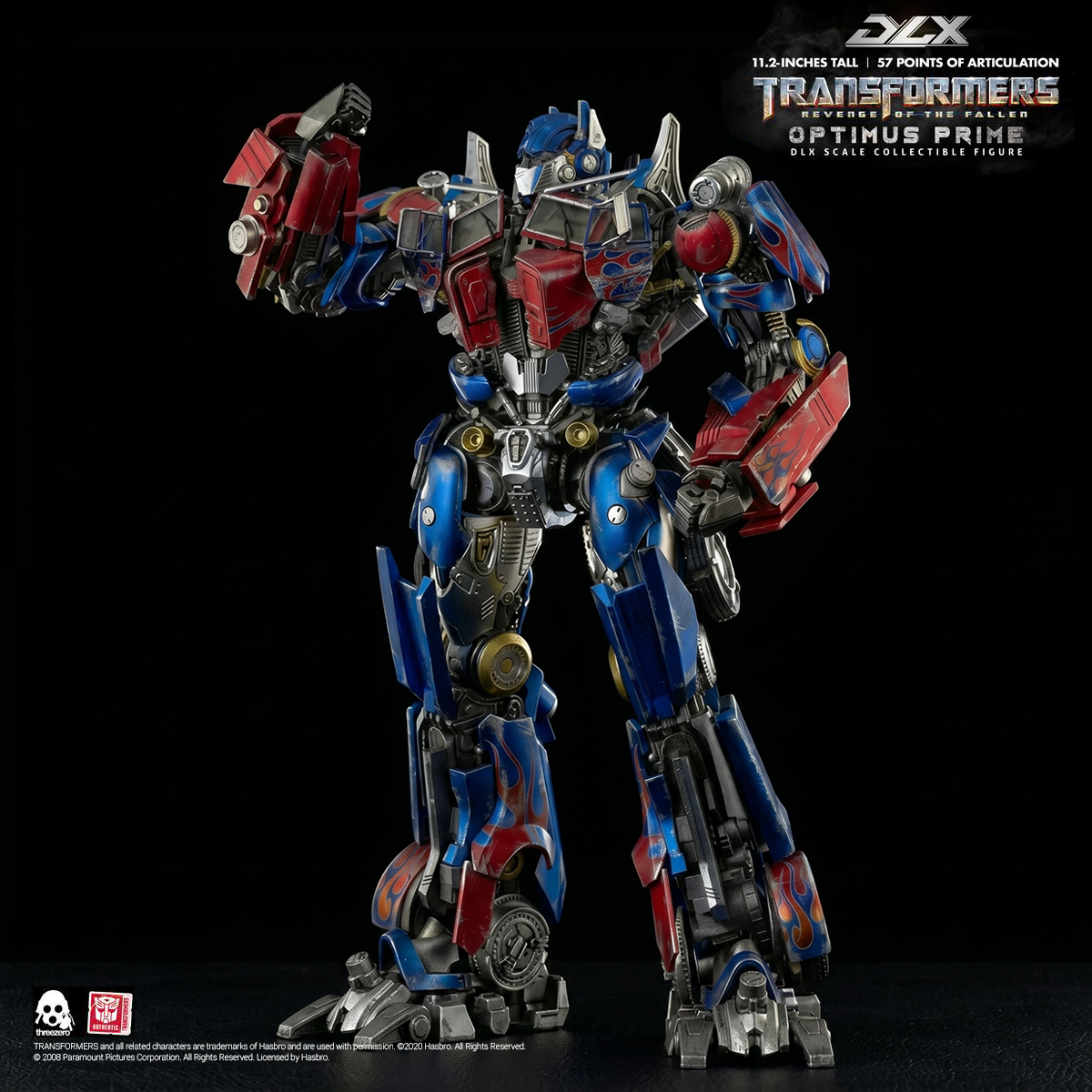 Transformers: Revenge of the Fallen – Optimus Prime DLX Scale Collectible Figure by Threezero