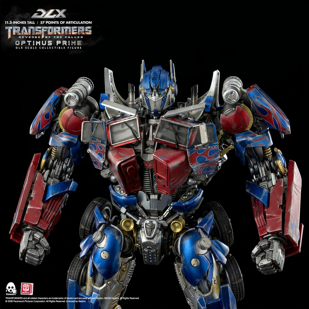 Transformers: Revenge of the Fallen – Optimus Prime DLX Scale Collectible Figure by Threezero