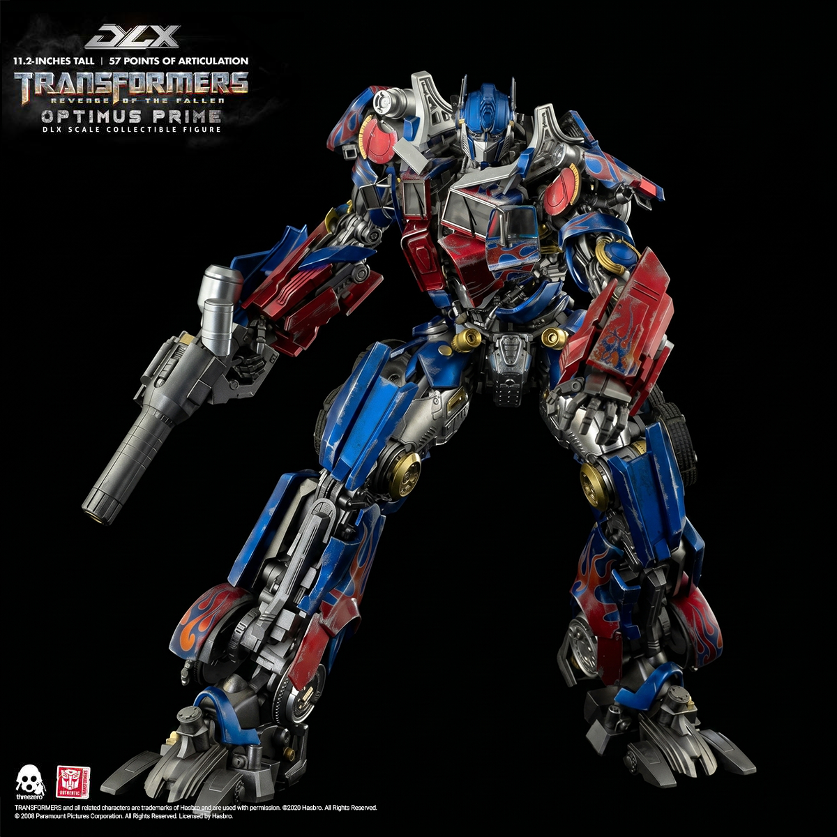 Transformers: Revenge of the Fallen – Optimus Prime DLX Scale Collectible Figure by Threezero