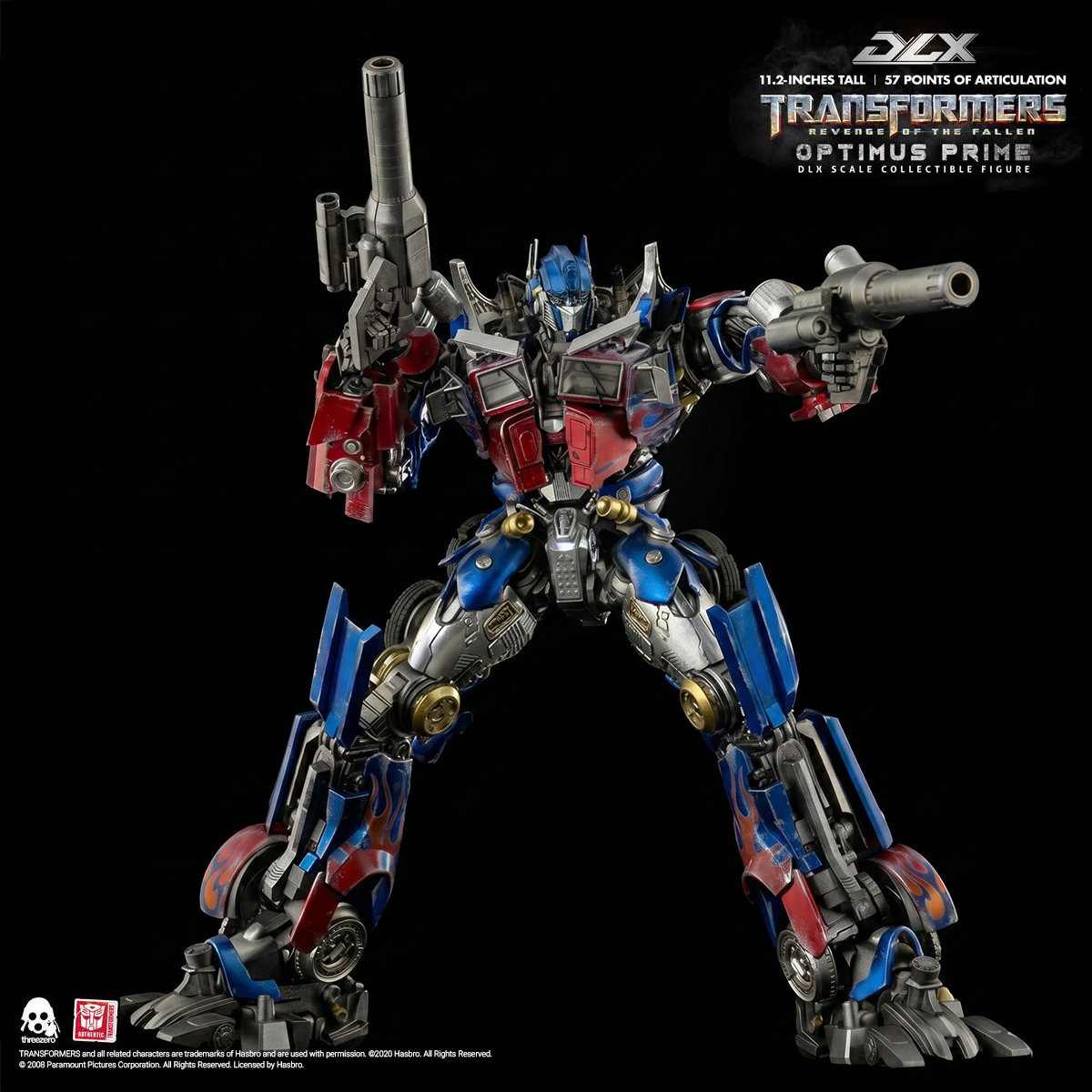 Transformers: Revenge of the Fallen – Optimus Prime DLX Scale Collectible Figure by Threezero