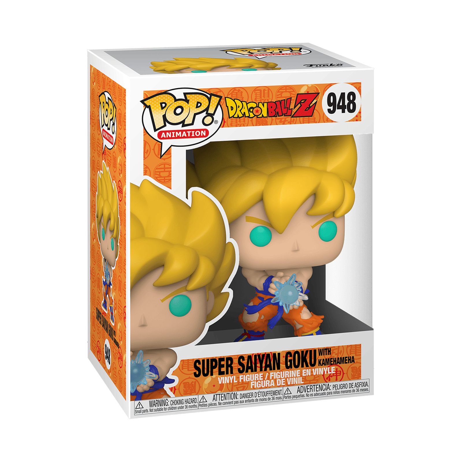 FUNKO POP! Dragon Ball Z S9 - SS Goku Kamehameha #948