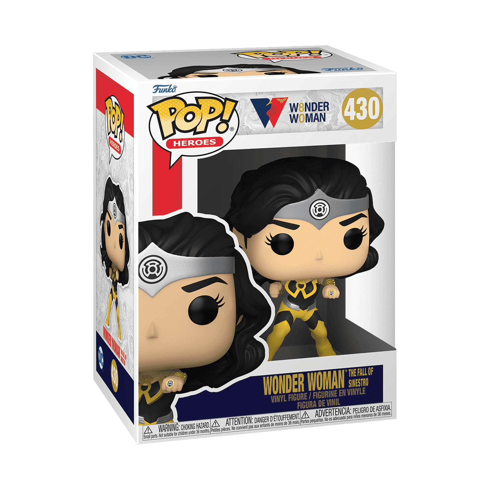 FUNKO POP! - Wonder Woman The Fall Of Sinestro #430 - 80th Anniversary