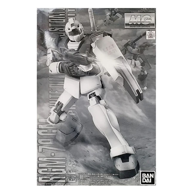 BANDAI Mobile Suit Gundam 1/100 MG RGM-79 Jim White Dingo Squad - Limited Version