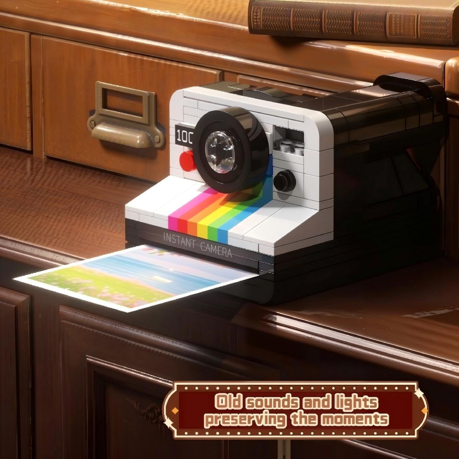 JAKI Maker POP – Instant Print Camera Building Block Set