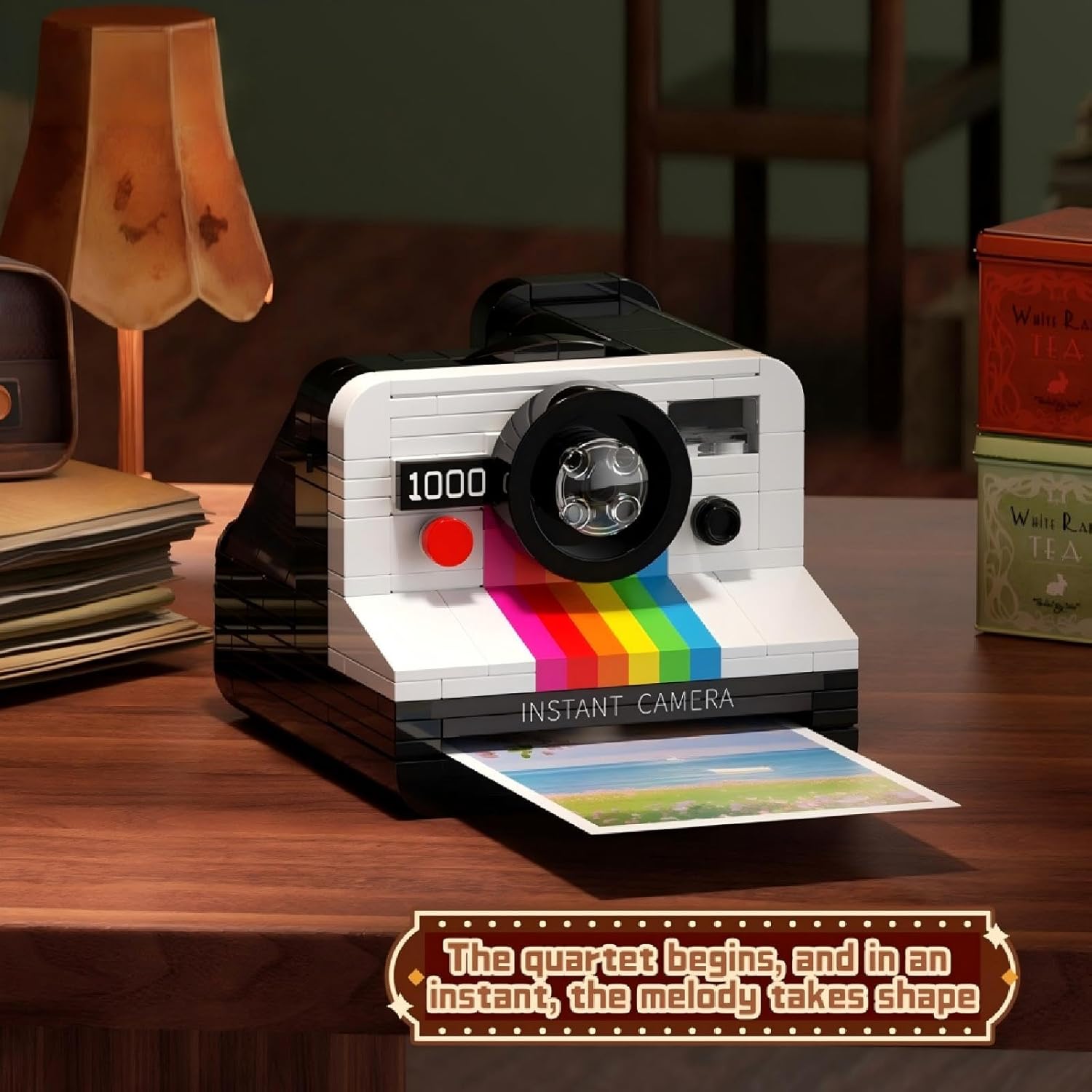 JAKI Maker POP – Instant Print Camera Building Block Set