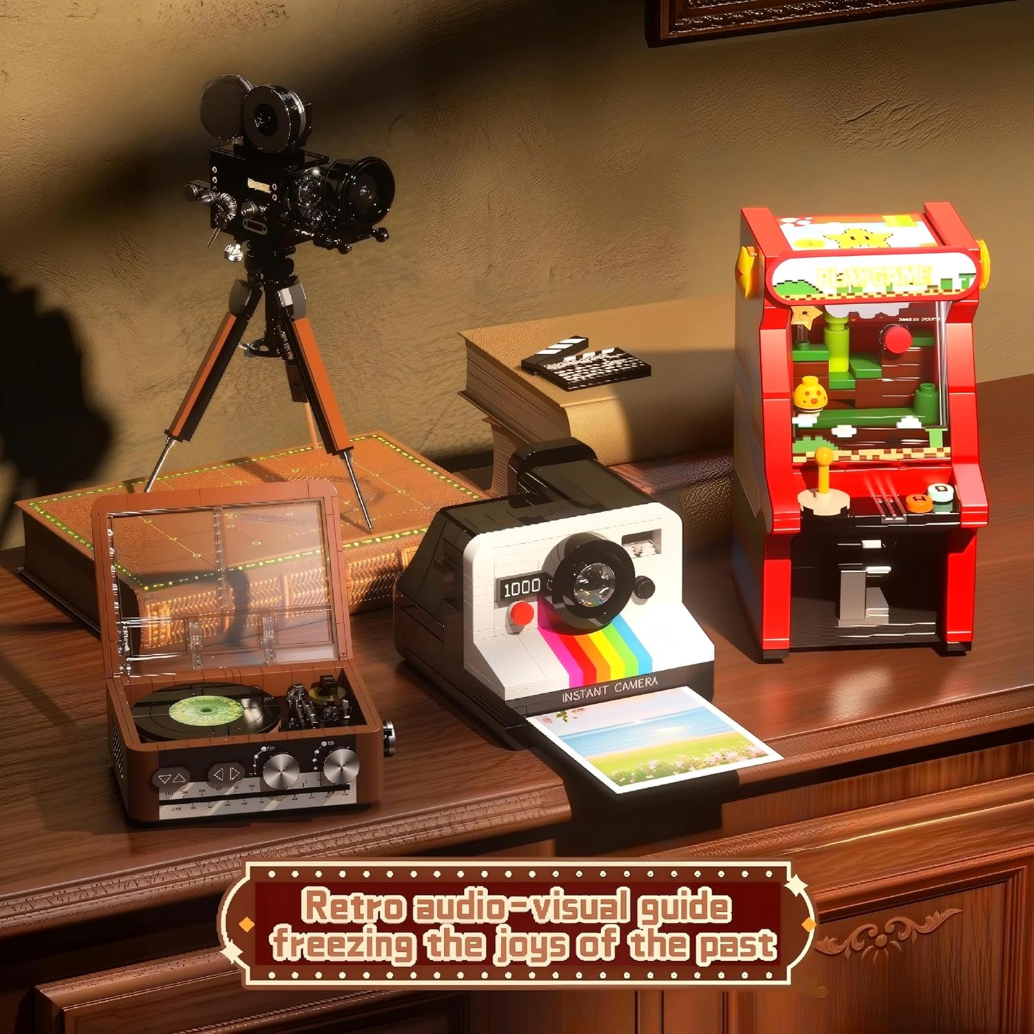 JAKI Maker POP – Instant Print Camera Building Block Set