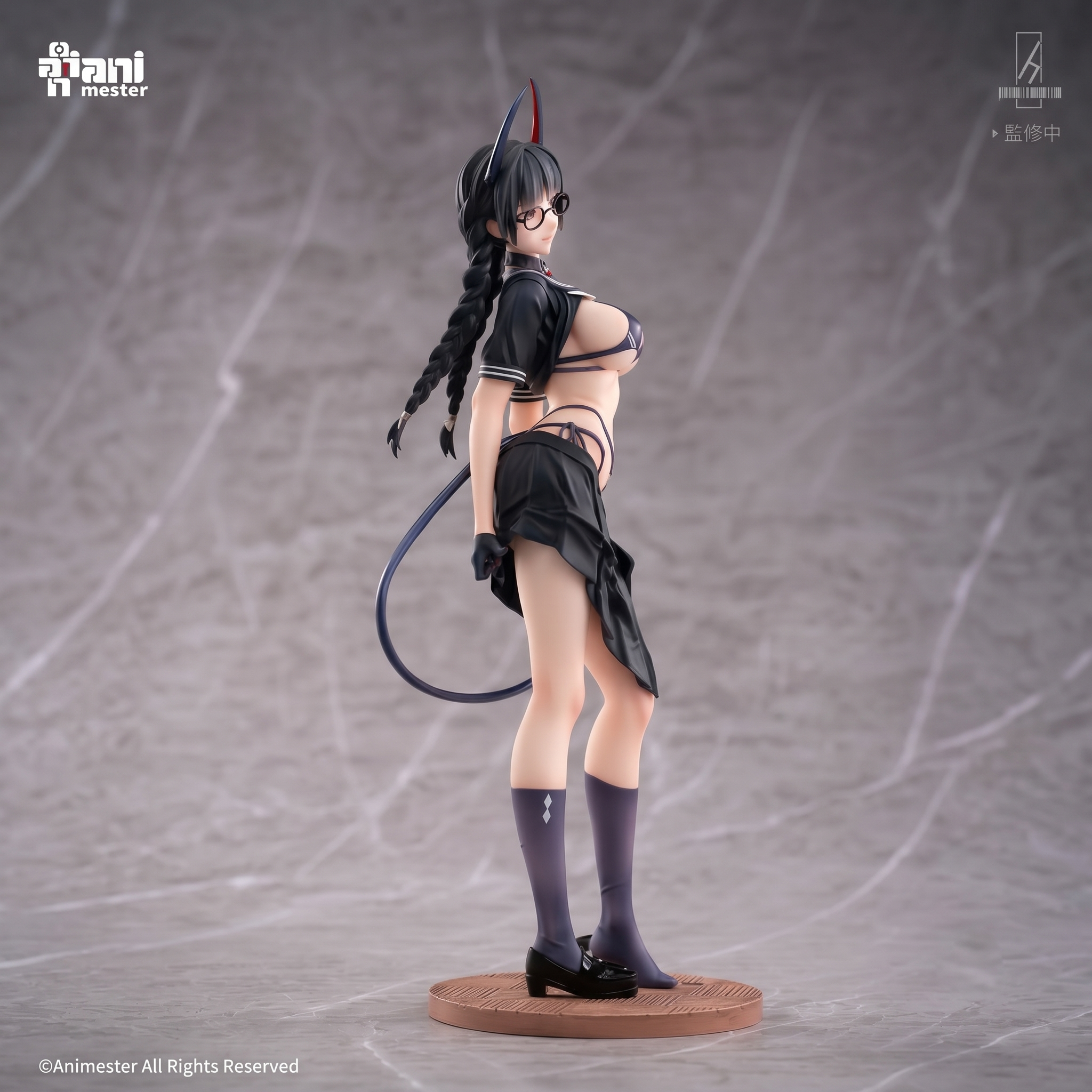 Original Character Statue 1/6 SUCCUBUS CLASS President Illustration by Ban! 30cm