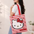 Hello Kitty Tote Bag – Classic Stripes Edition