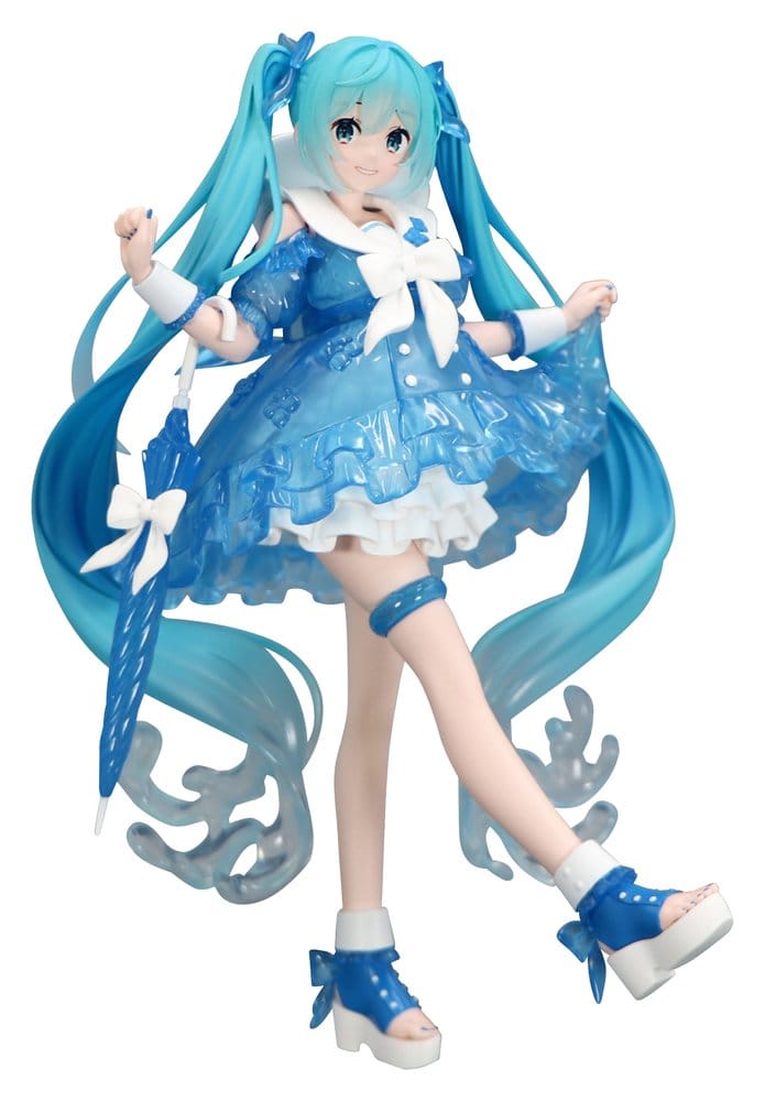 Hatsune Miku Trio-Try-iT Pvc Statue Miku RainyDance 19 cm