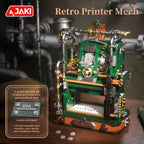 JAKI Maker POP – Retro Printer Mech Building Block Set