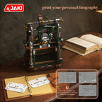 JAKI Maker POP – Retro Printer Mech Building Block Set