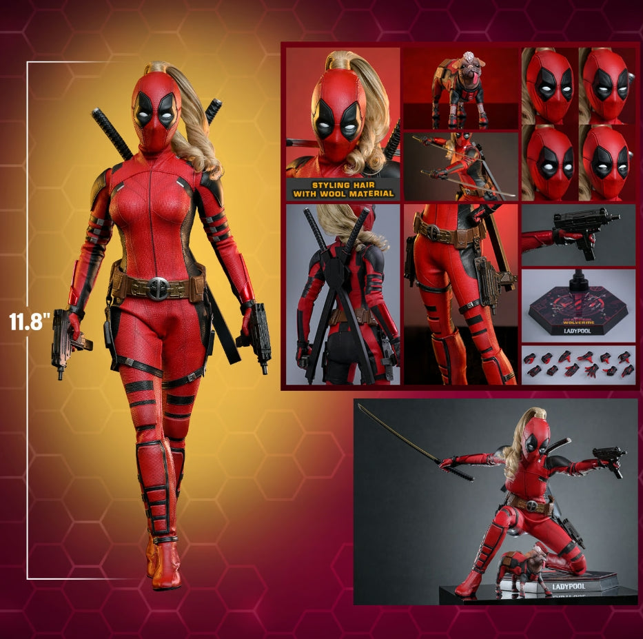 Marvel Studios Deadpool & Wolverine – Ladypool 1/6 Scale Collectible Figure by Hot Toys - 30cm