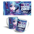 Hatsune Miku – "Everyday Is A Miku Day" Ceramic Mug (325 ml)