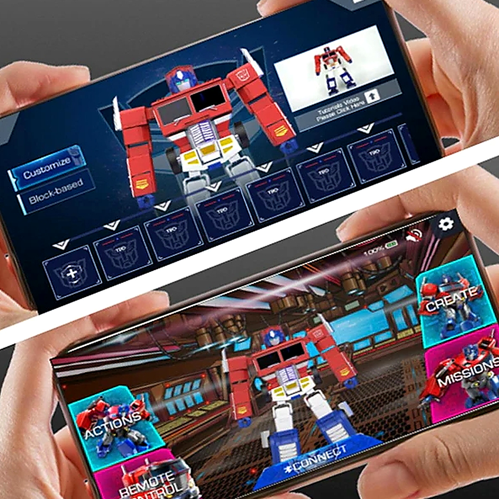 Transformers Interactive Auto-Converting Robot Optimus Prime 48cm Robosen