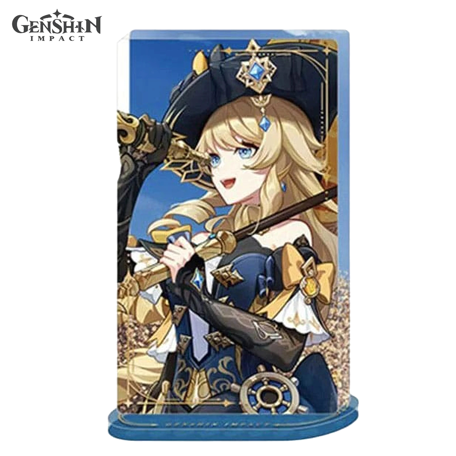 Genshin Impact Acryl Ornament with Glitter: Kamisato Ayaka 11 cm