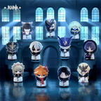 Genshin Impact Mini Figures Fatui Harbingers Chibi Design 7 cm Blind Box Display (9)
