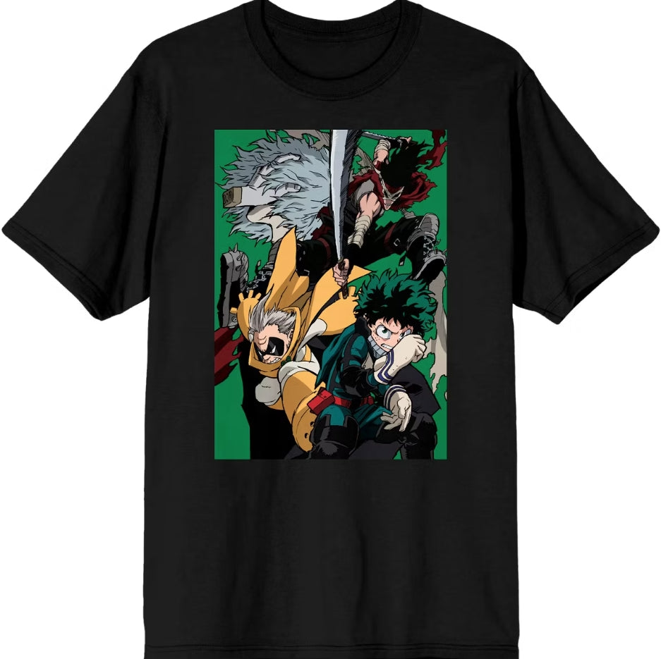 My Hero Academia Heroes Men's T-Shirt – Black