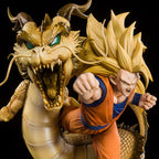 FiguartsZERO Dragon Ball Z – Super Saiyan 3 Son Goku (Dragon Fist Explosion) Statue – 21 cm