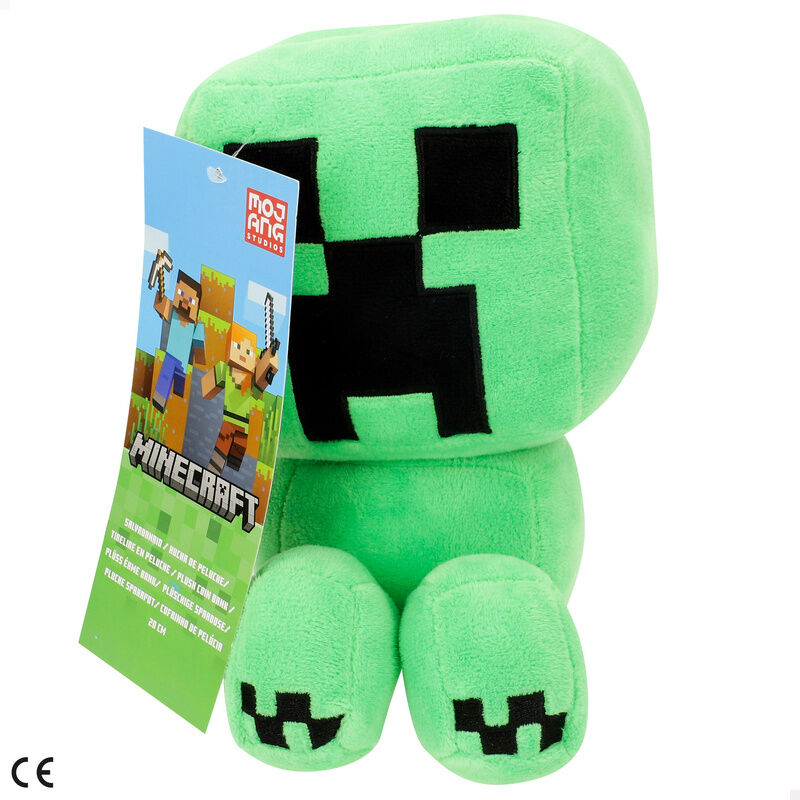 Minecraft Creeper Coin Bank Plush – Secret Savings Plush
