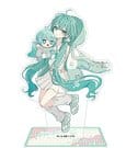 Character Vocal Series 01: Hatsune Miku Miku Hug Series Acrylic Stand: Flower Ver. 15 cm