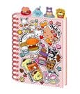 Hello Kitty and Friends Project Notebook A5 American Diner Version Display (10)