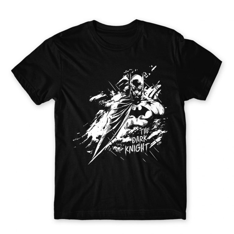 Batman "The Dark Knight Ink Style" Men's T-Shirt – Black