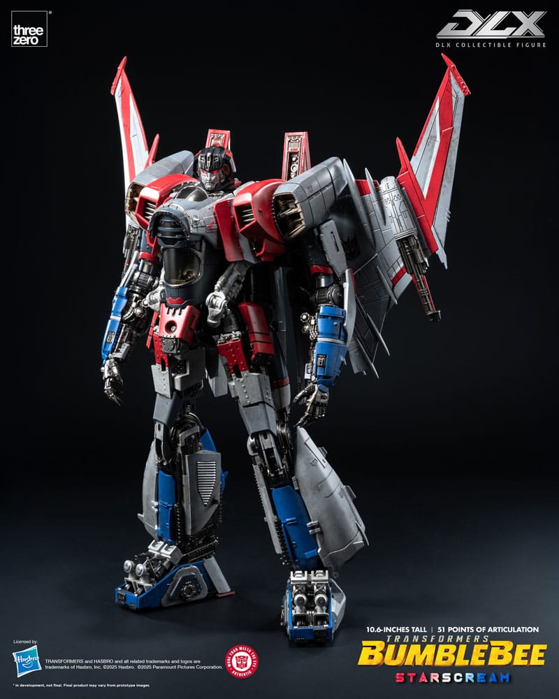 Transformers DLX Starscream Action Figure – 27 cm