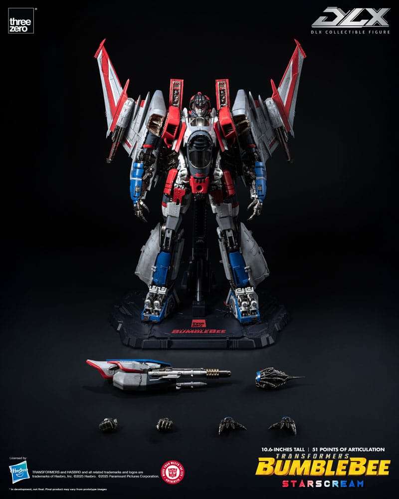 Transformers DLX Starscream Action Figure – 27 cm