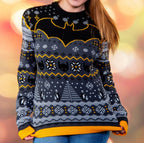 Batman Christmas Sweater Penguin Size XL