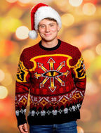 Warhammer 40,000 Christmas Sweater Chaos Size L