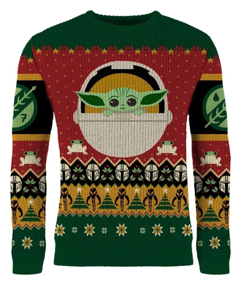 Star Wars Christmas Sweater The Child Size M