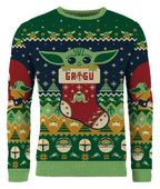 Star Wars Christmas Sweater Baby Yoda Size XL