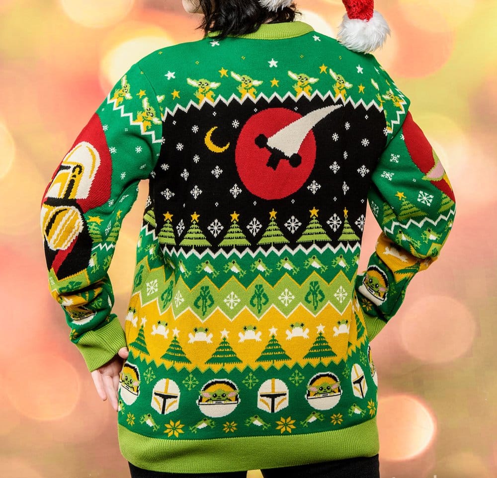 Star Wars Christmas Sweater Baby Yoda Size XL