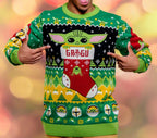 Star Wars Christmas Sweater Baby Yoda Size XL
