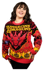 Dungeons & Dragons Christmas Sweater Size L