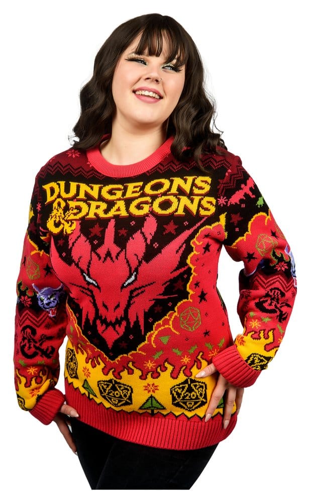Dungeons & Dragons Christmas Sweater Size XXL