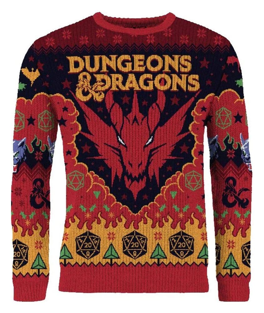 Dungeons & Dragons Christmas Sweater Size XXL