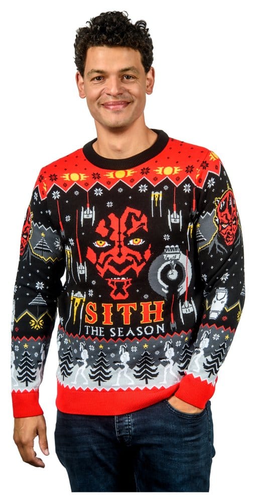 Star Wars Christmas Sweater Sith Size M