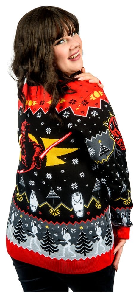 Star Wars Christmas Sweater Sith Size M