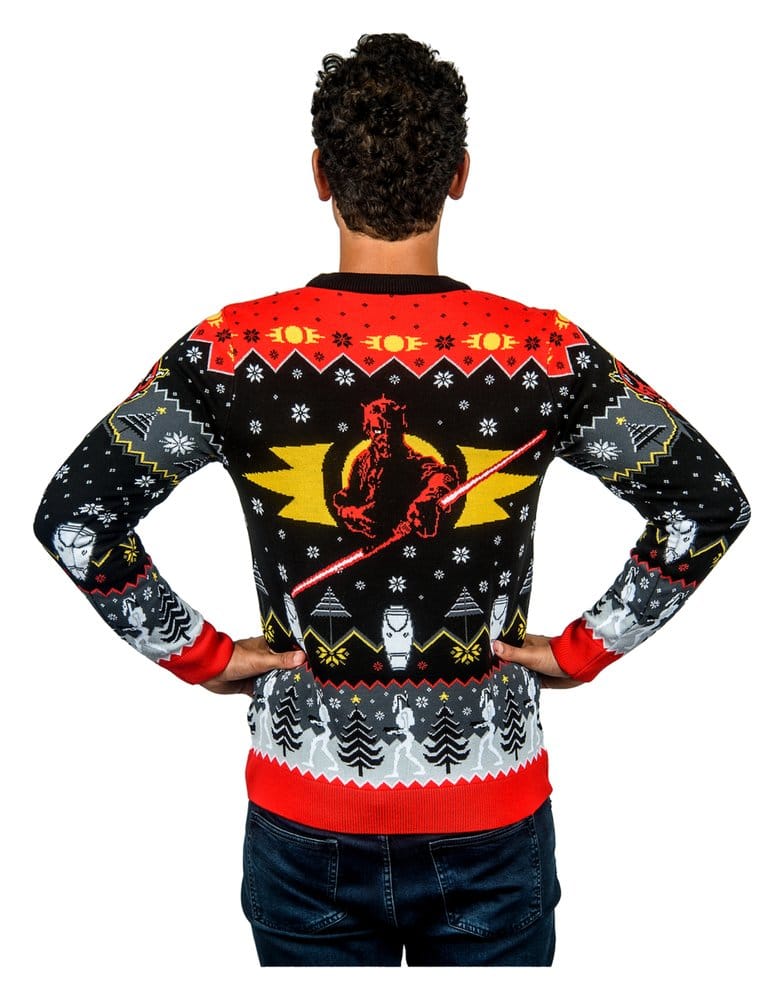 Star Wars Christmas Sweater Sith Size M