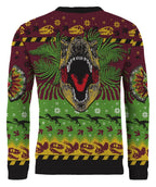 Jurassic Park Christmas Sweater Happy Rexmas Size XL