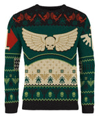 Warhammer 40,000 Christmas Sweater Dark Angels Size L