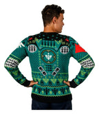 Warhammer 40,000 Christmas Sweater Dark Angels Size XL