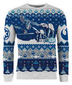 Star Wars Christmas Sweater AT-AT Assault Size XS