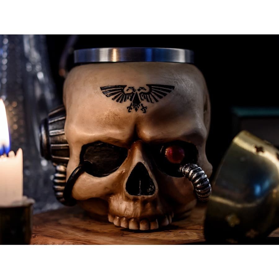 Warhammer 40,000 Mug Servo Skull