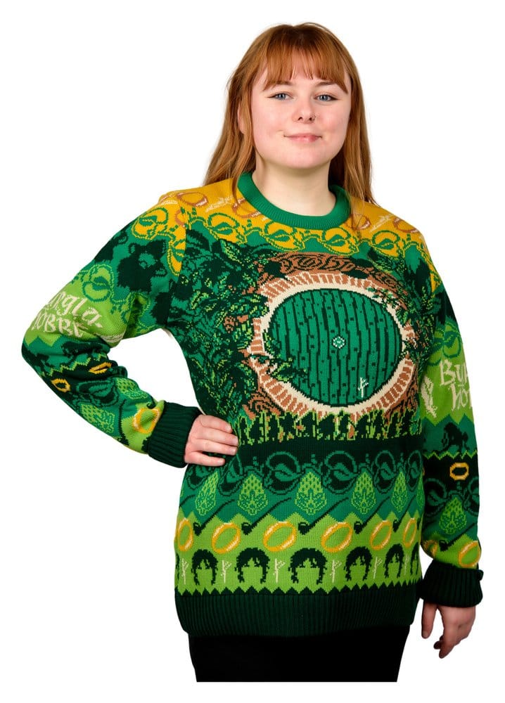 Lord of the Rings Christmas Sweater The Shire Size XXL